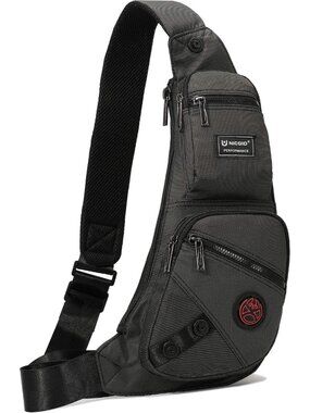 New Sling Bag Chest Shoulder Backpack Crossbody Daypack for Men Women